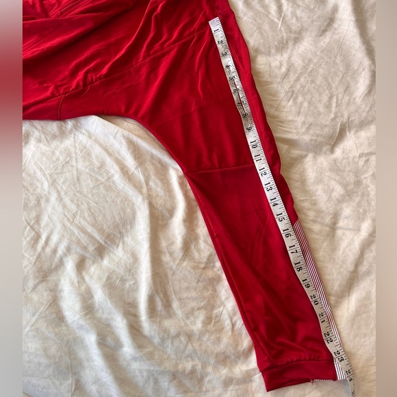 NWT Adidas Men’s Sideline 1/4-Zip Knit Pullover M Red / White - Picture 16 of 16